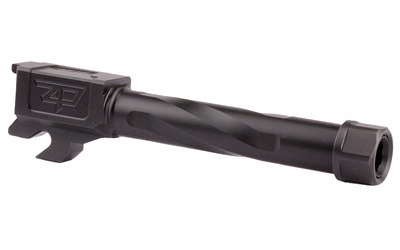 Zaffiri Precision Pistol Barrel, 9MM, 4.65", Threaded 1/2X28, Nitride Finish, Black, Fits Sig P320 Compact ZP.320BTBN