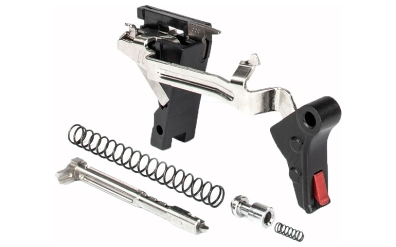ZEV Technologies Pro flat face trigger ultimate kit glock g1-3 .40 blk/red
