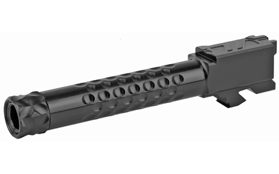 ZEV Technologies Optimized, Barrel, 9MM, Black, Threaded, Fits Glock 19 Gen 1-5 BBL-19-OPT-TH-DLC
