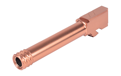 ZEV Technologies Pro Barrel, Threaded, 9MM, For Glock 19 (Gen1-5), Bronze Finish BBL-19-PRO-TH-BRZ