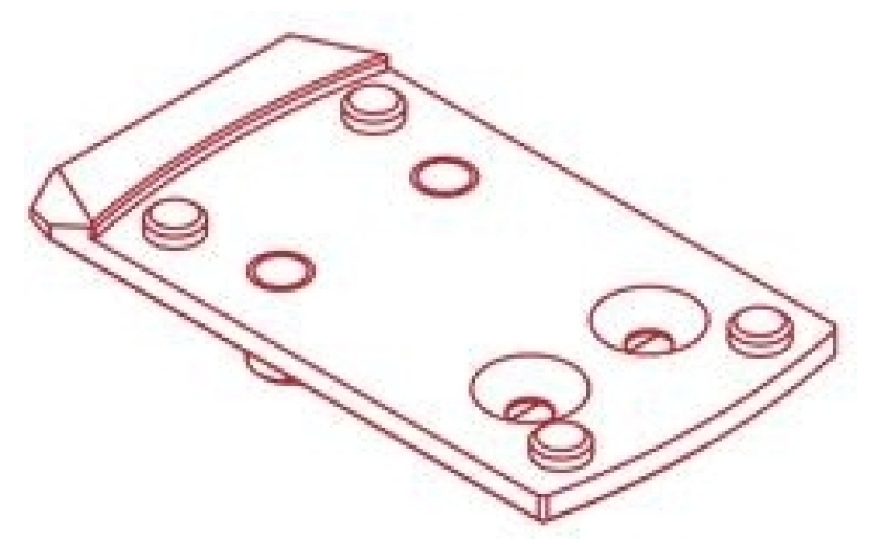 Modulus mounting plate shield